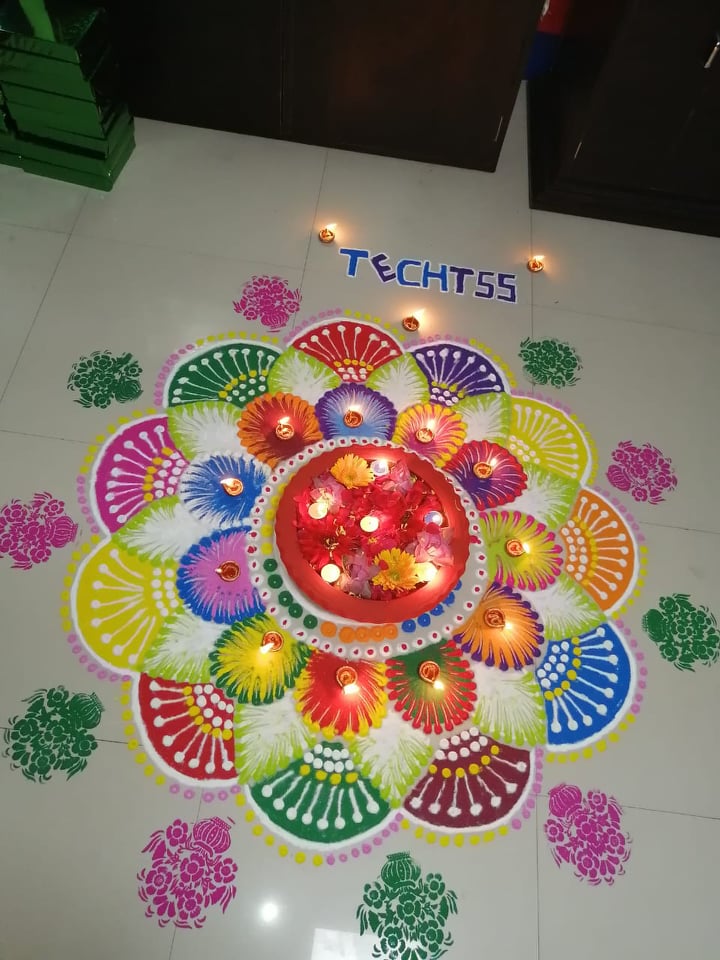 Rangoli Competition Program Bhubaneswar - TechTSS